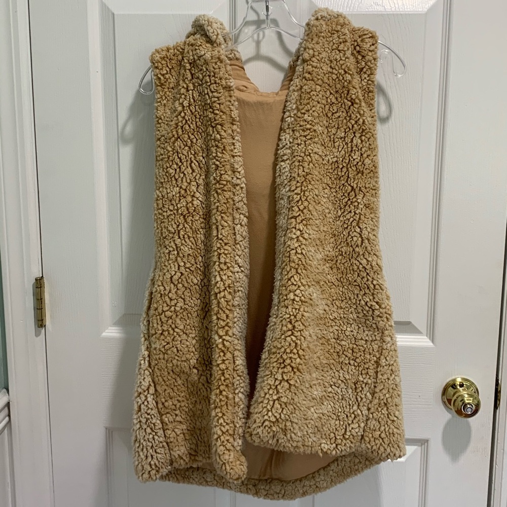 Ginger N’ Cream teddy bear vest